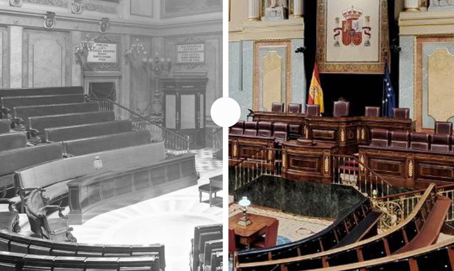 Ayer y Hoy Salón de Sesiones