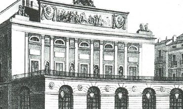 Teatro Real a mediados del siglo XIX